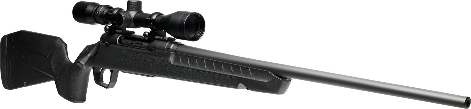 Savage Arms Axis XP Next Gen Compact 6.5 Creedmoor Bolt Action Rifle with Weaver 3-9 x 40 Scope  - view number 3