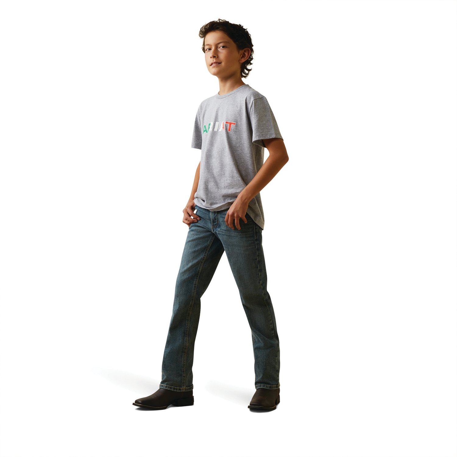 Ariat Boys' Viva Mexico Tee Isemu                                                                                                - view number 4