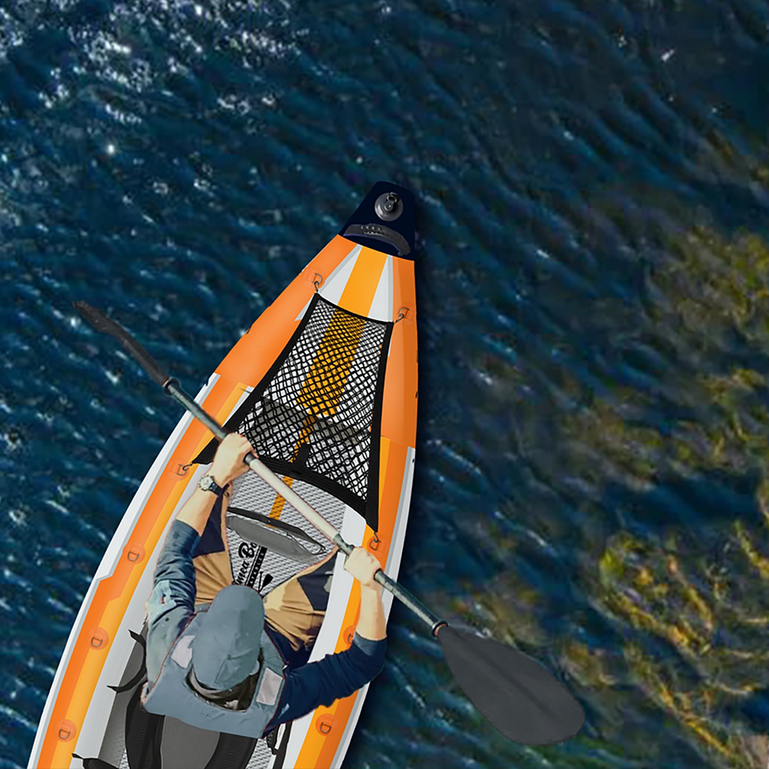 Waimea Bay Vista 9.5' 1-Seater Rigid Inflatable Kayak