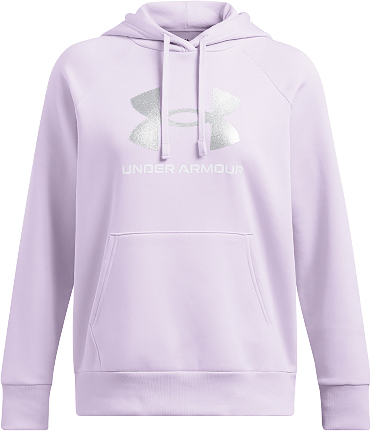 Under Armour Women's Rival Glitter Big Logo Hoodie - view number 4