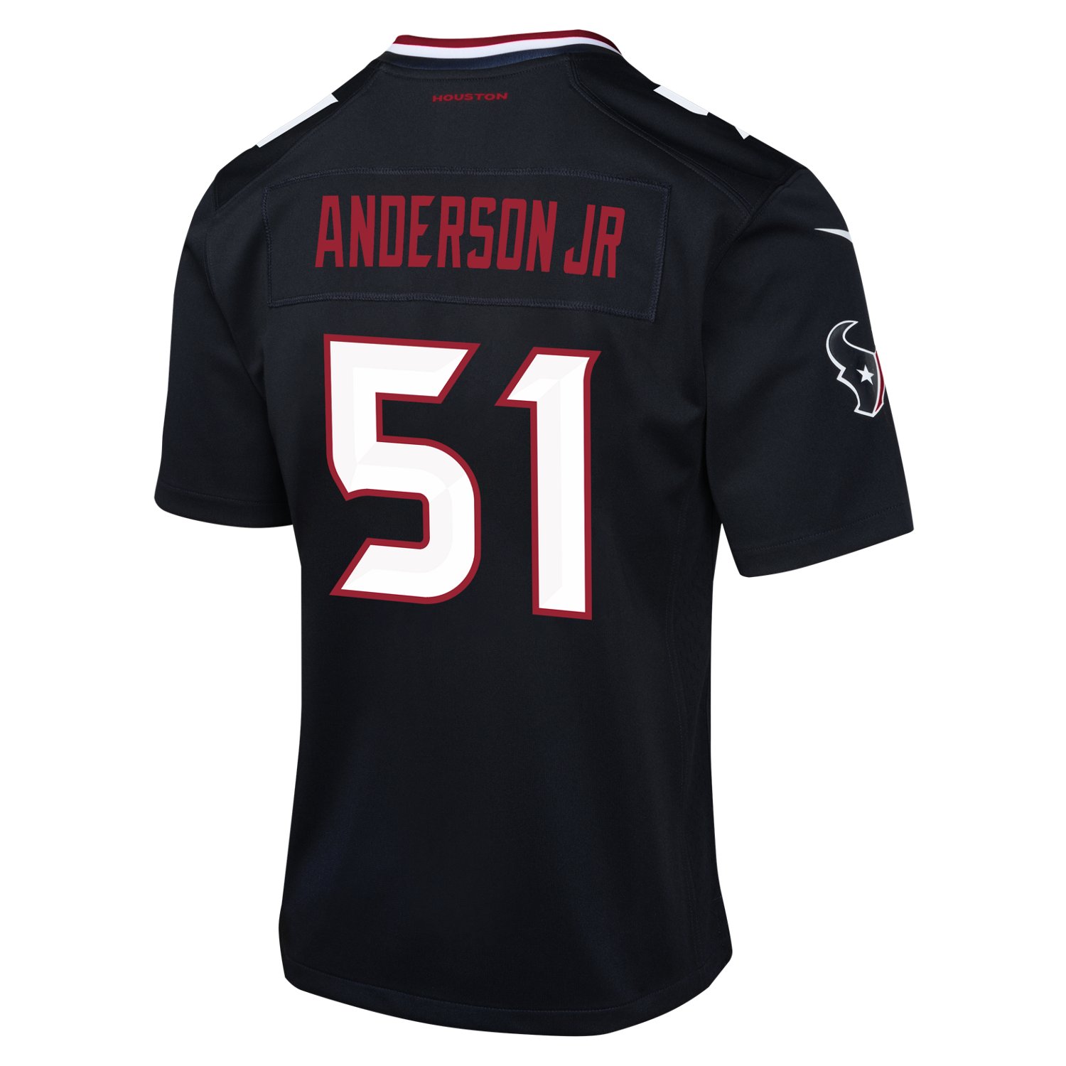 Nike Boys' Houston Texans Will Anderson Jr. #51 Home Game Player Jersey