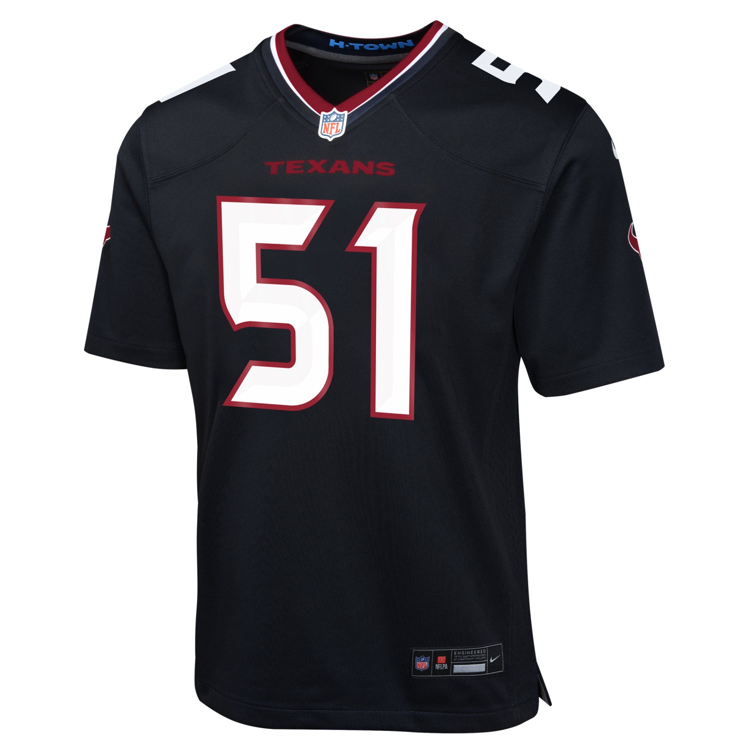 Nike Boys Houston Texans Will Anderson Jr. 51 Home Game Player Jersey Academy