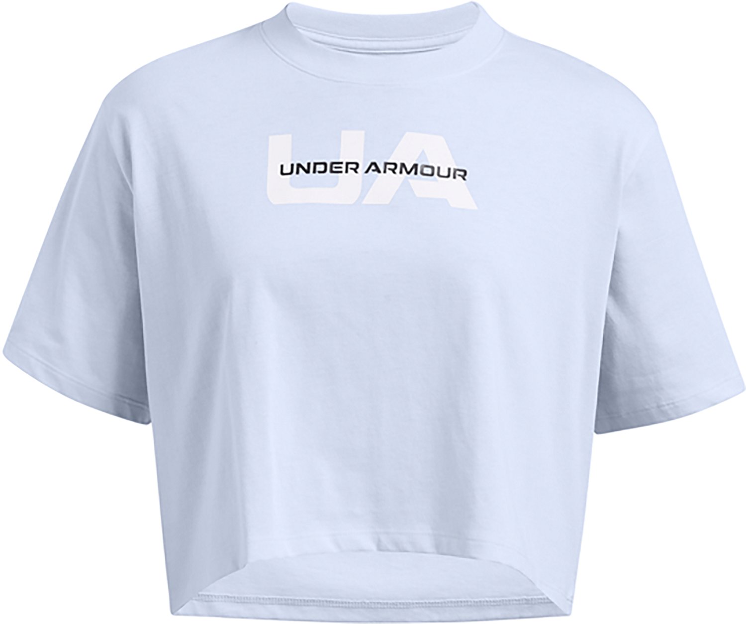 Under Armour Women's Boxy Crop Branded Short Sleeve - view number 3