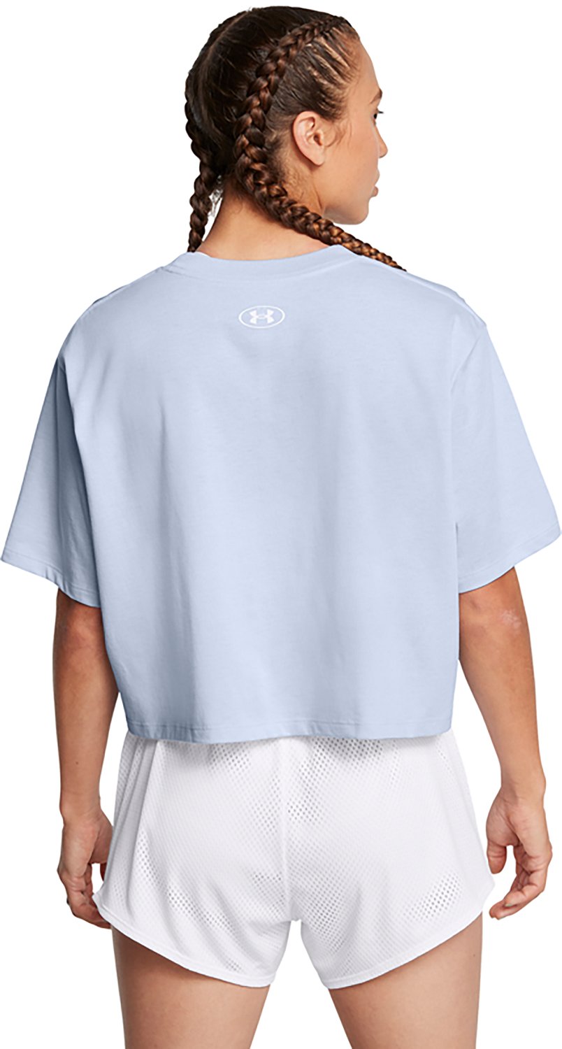 Under Armour Women's Boxy Crop Branded Short Sleeve - view number 2