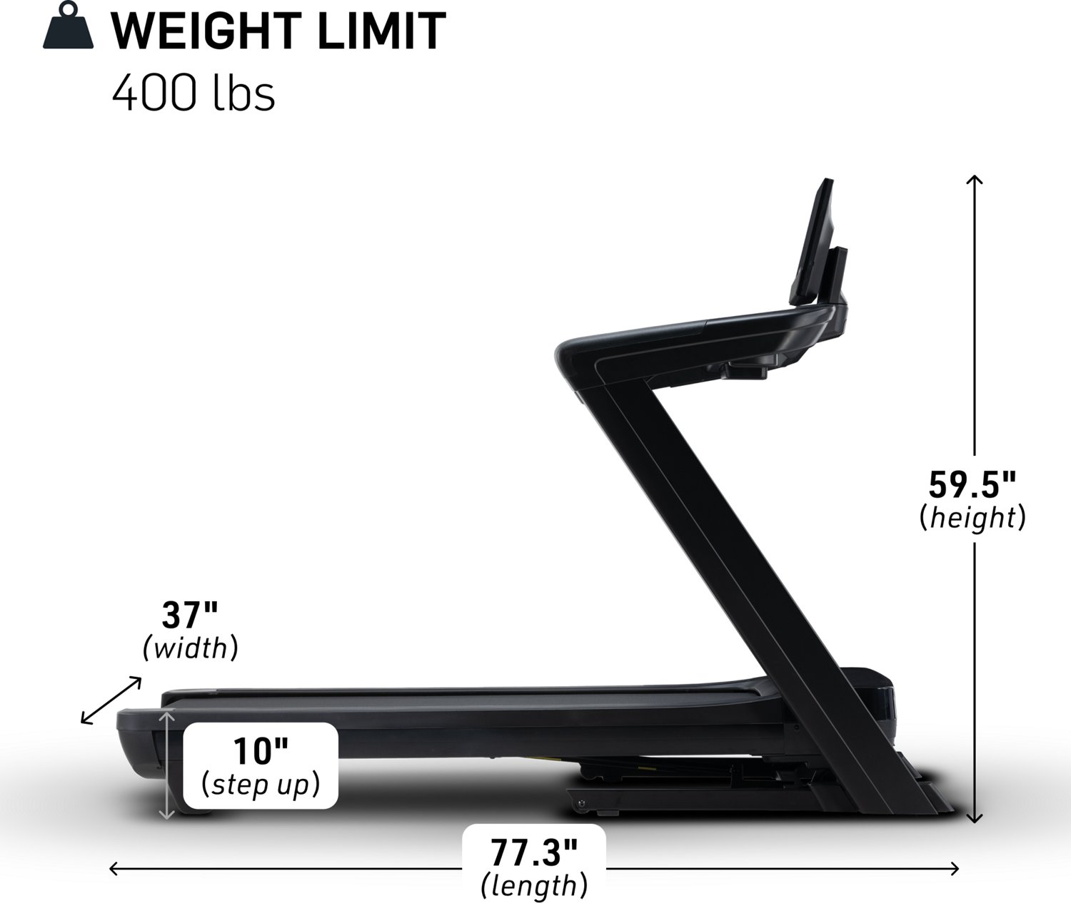 NordicTrack Commercial 1250 Treadmill                                                                                            - view number 7