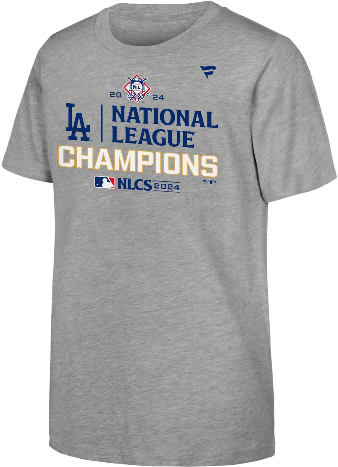 Fanatics Youth Los Angeles Dodgers MLB 2024 League Champs Locker Room Tee - view number 1