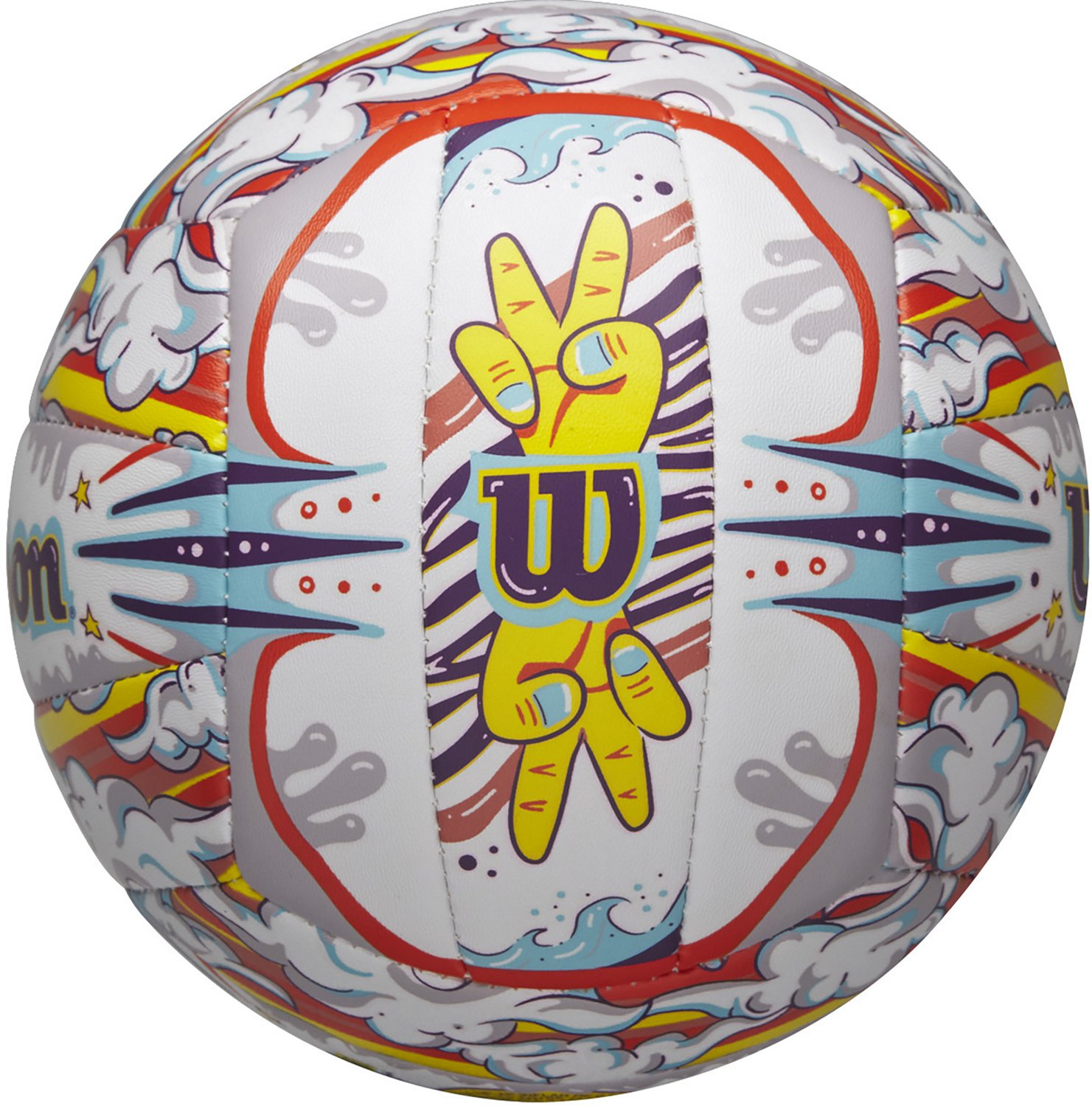 Wilson Graffiti Peace Youth Mini Volleyball                                                                                      - view number 4