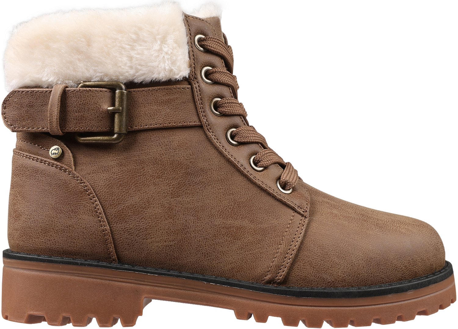 Lamo Women's Kit Fur Hiker Lace-up Boots