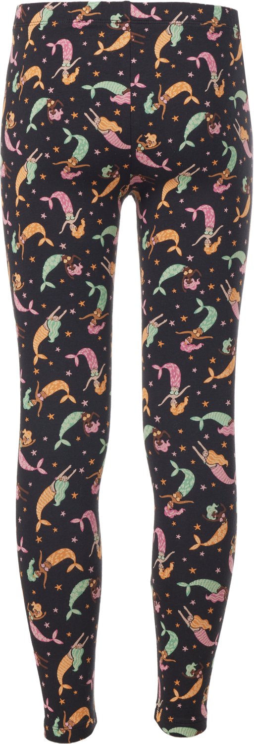 BCG Girls' Athletic Printed Cotton Leggings - view number 2