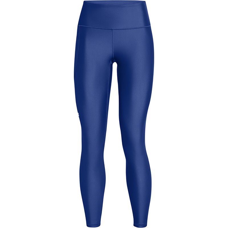 Under Armour Women's HeatGear Armour Hi-Rise Leggings Tech Blue/White, 2X-Large - Women's Athletic Performance Bottoms at Academy Sports