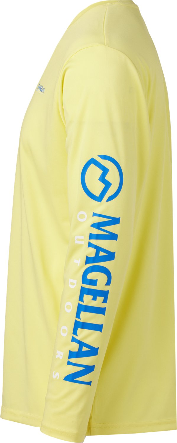 Magellan Outdoors Men's Casting Crew Core Graphic Long Sleeve T-shirt                                                            - view number 3