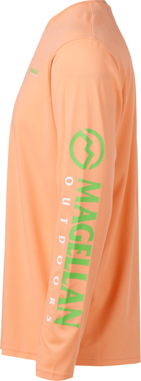 Magellan Outdoors Men's Casting Crew Core Graphic Long Sleeve T-shirt                                                            - view number 3