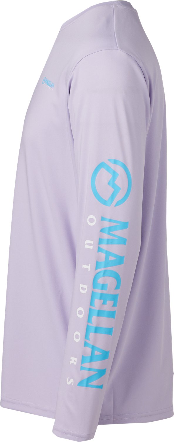 Magellan Outdoors Men's Casting Crew Core Graphic Long Sleeve T-shirt                                                            - view number 5