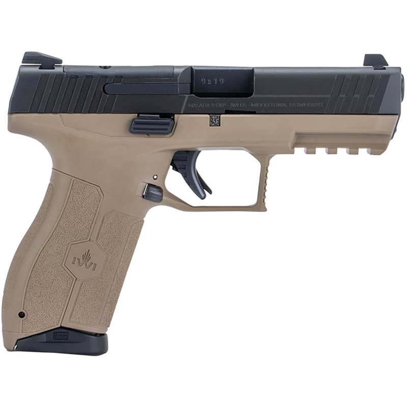IWI Masada Optics-Ready Semi-Auto Pistol - Flat Dark Earth - 10 + 1