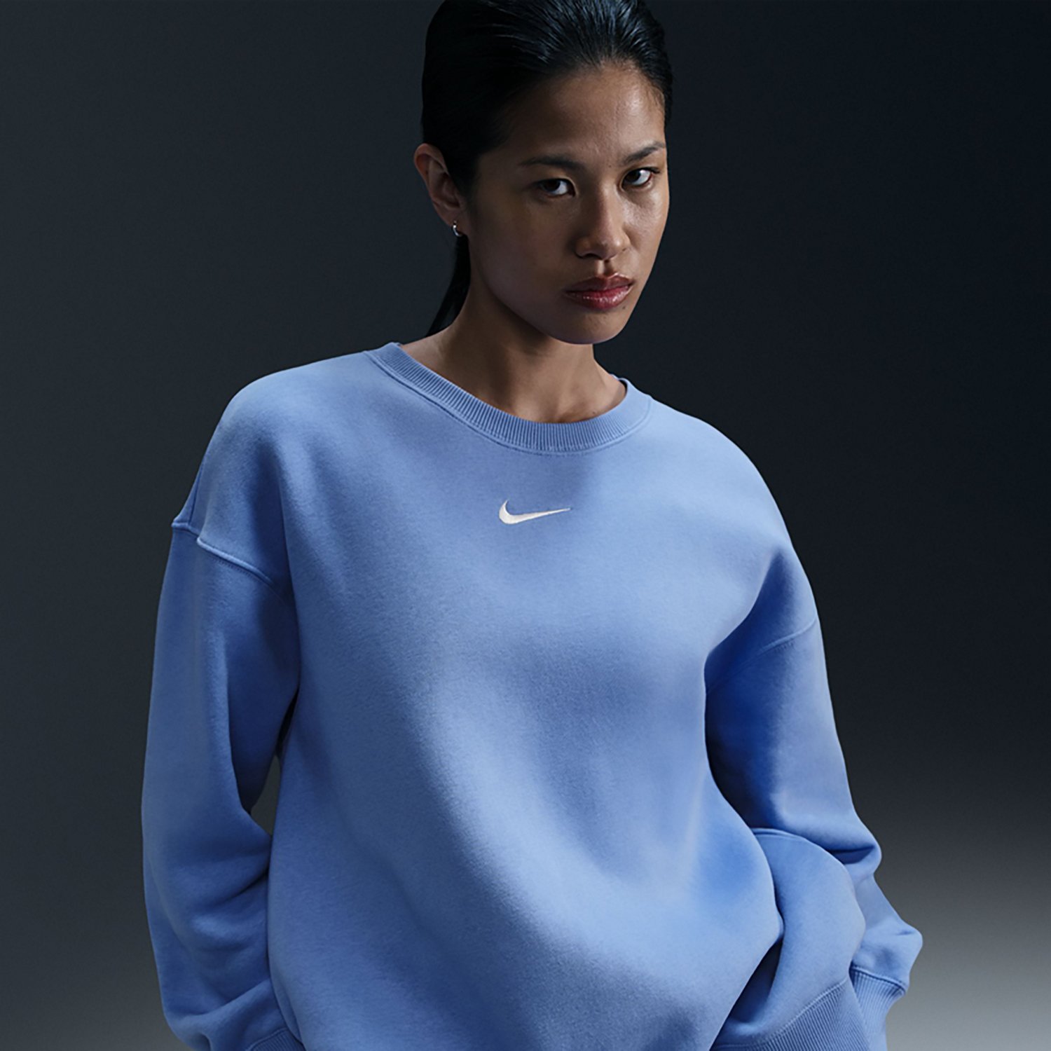 Nike Women's Nike Sportswear Phoenix Fleece Oversized Crew Sweatshirt - view number 6