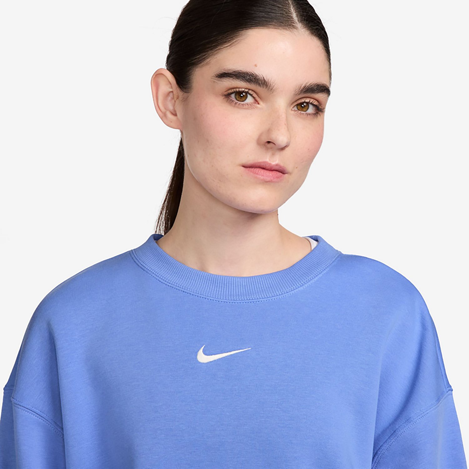 Nike Women's Nike Sportswear Phoenix Fleece Oversized Crew Sweatshirt - view number 3