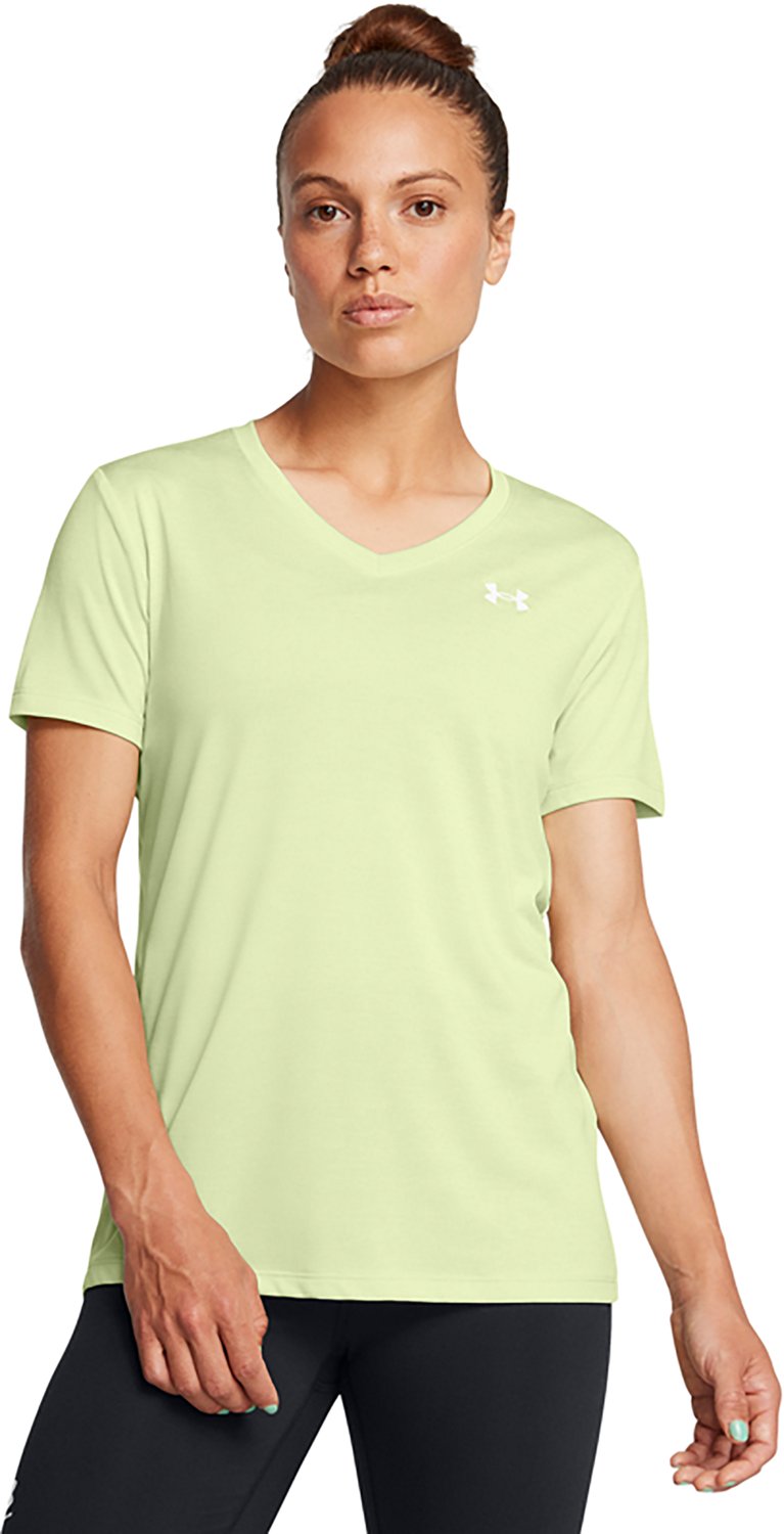 Under Armour Women's UA Tech Twist V-neck T-shirt                                                                                - view number 1