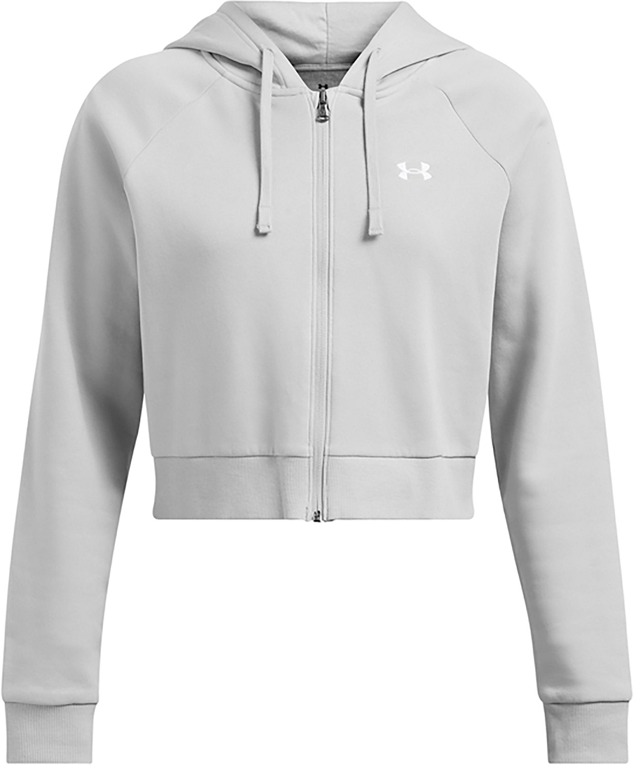 Under Armour Women's Rival Fleece Full-Zip Crop Sweatshirt - view number 2
