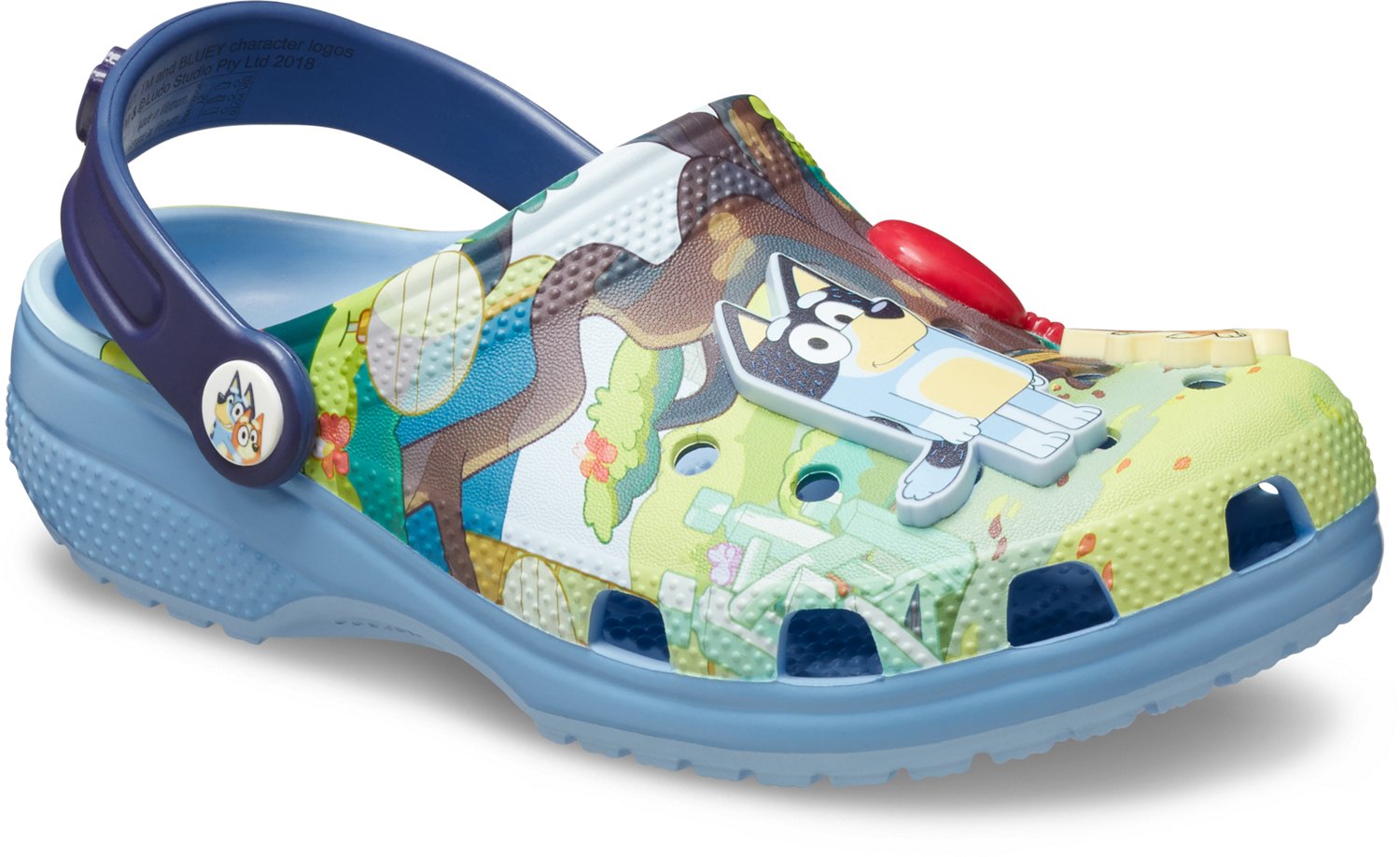 Crocs Kids' Bluey Classic Clogs - view number 4