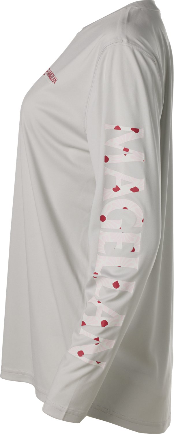 Magellan Women's Caddo Lake Logo Long Sleeve T-shirt                                                                             - view number 3