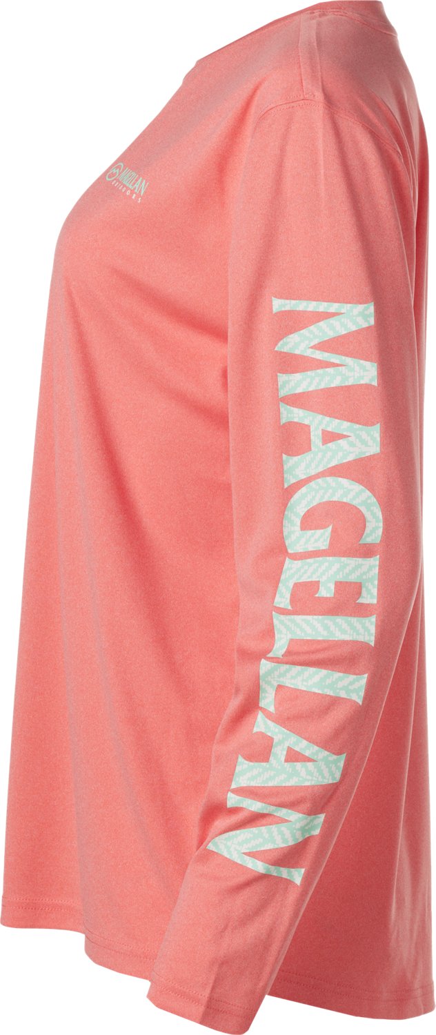 Magellan Women's Caddo Lake Logo Long Sleeve T-shirt                                                                             - view number 3