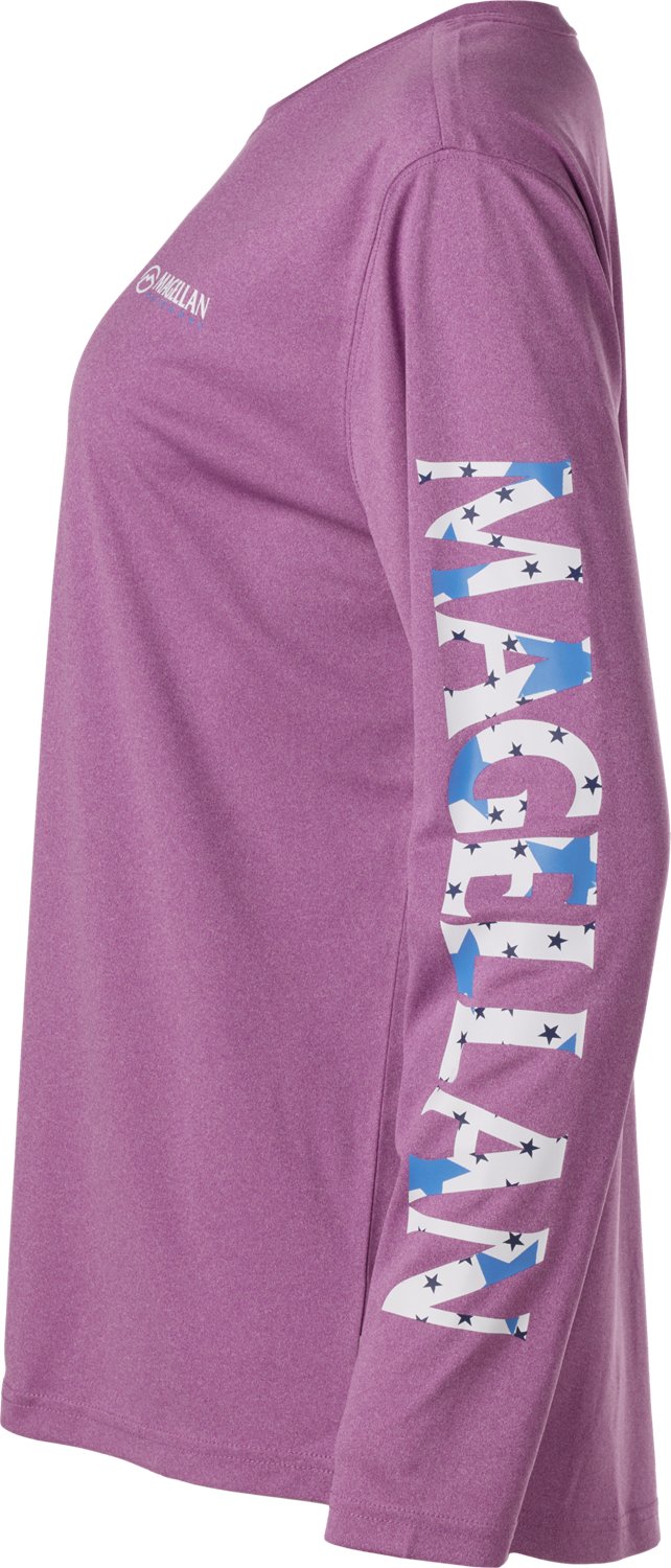 Magellan Women's Caddo Lake Logo Long Sleeve T-shirt                                                                             - view number 5
