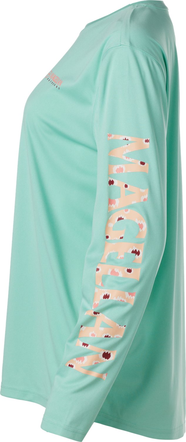 Magellan Women's Caddo Lake Logo Long Sleeve T-shirt                                                                             - view number 3