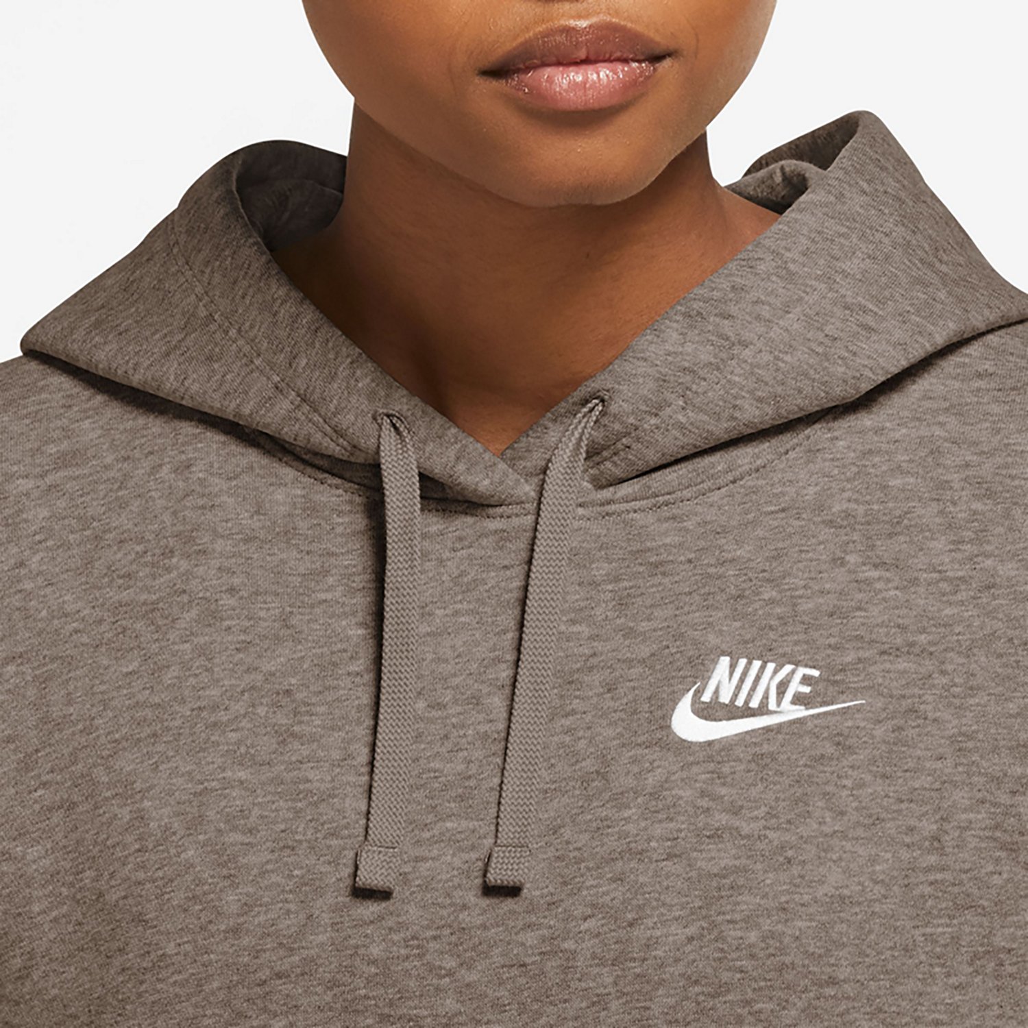 Nike Women's Club Fleece Pullover Hoodie                                                                                         - view number 3