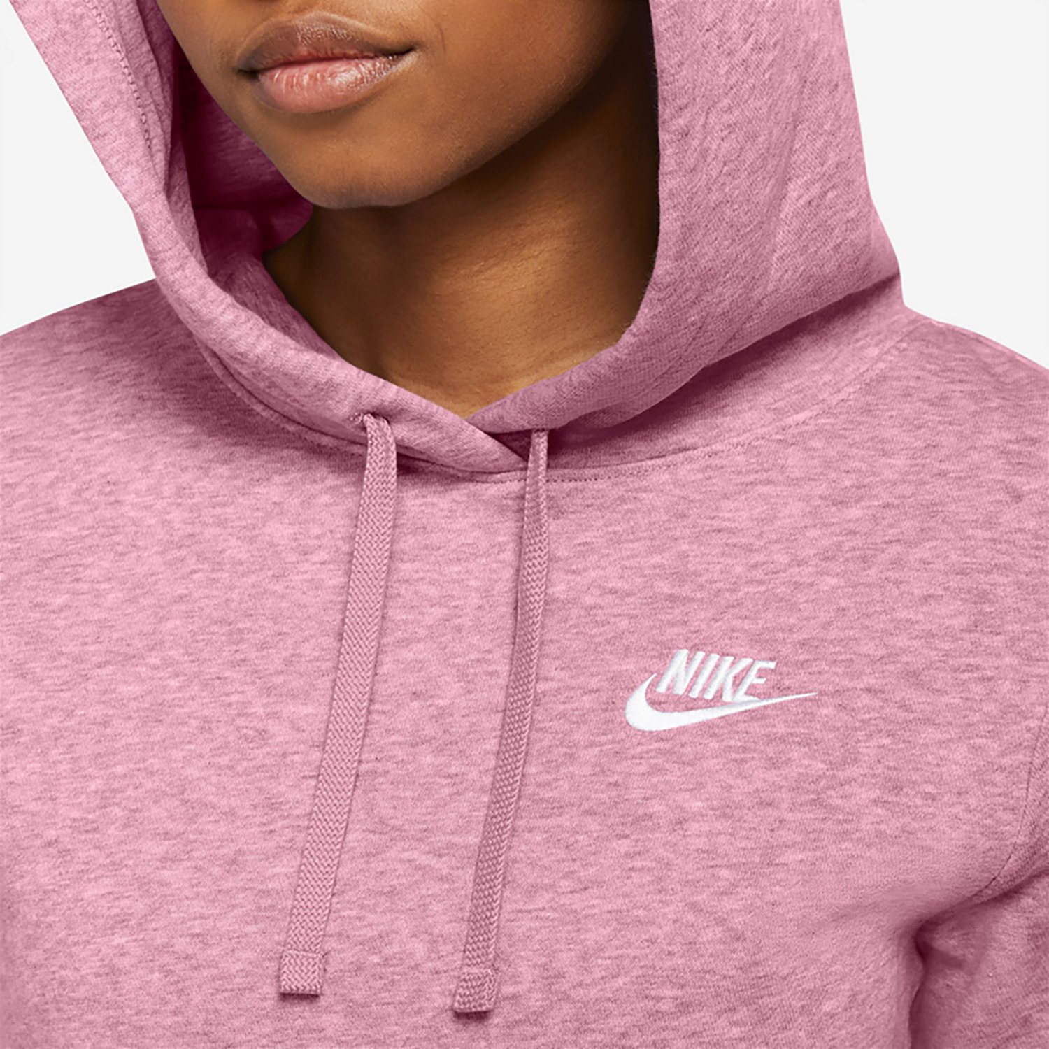 Nike Women's Club Fleece Pullover Hoodie                                                                                         - view number 3