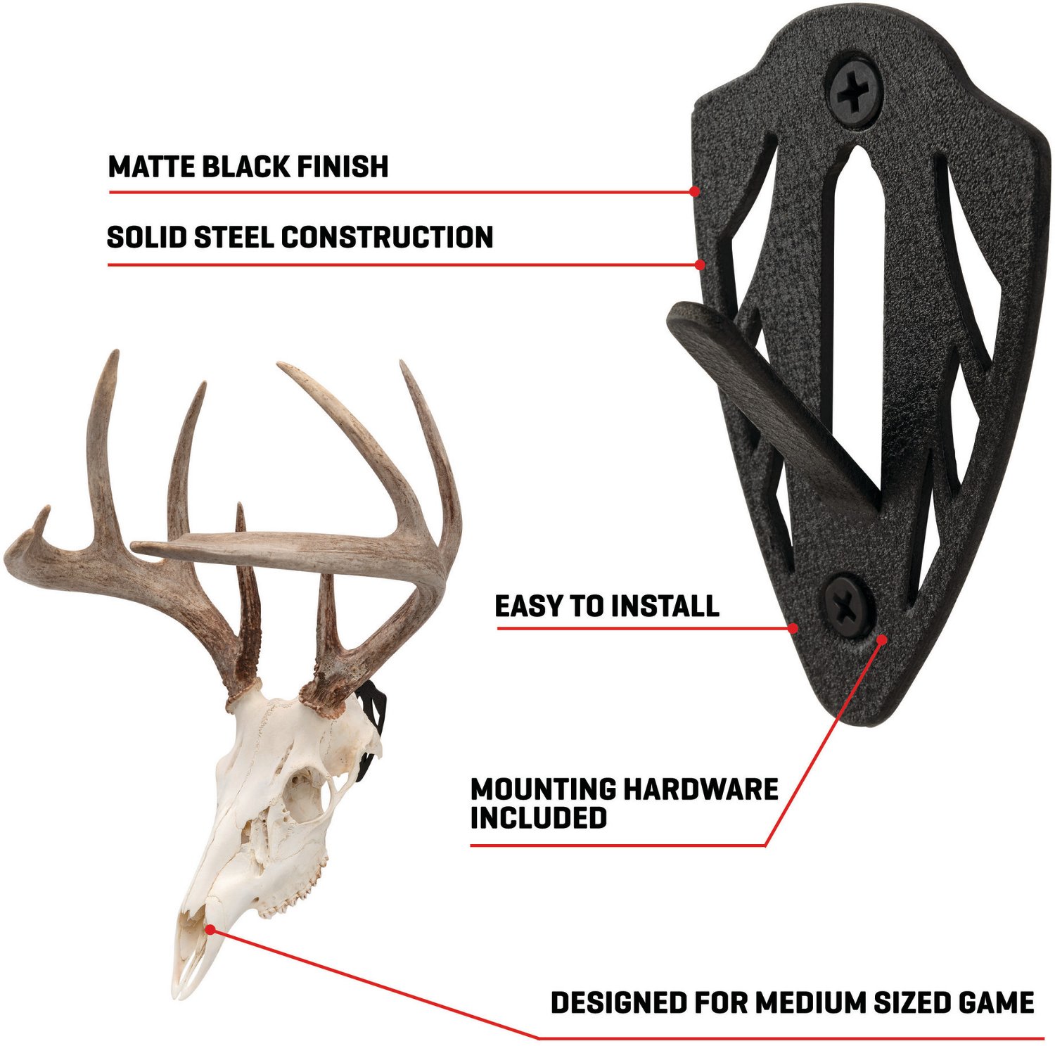Allen Company EZ Mount Skull Peg Hook - view number 3