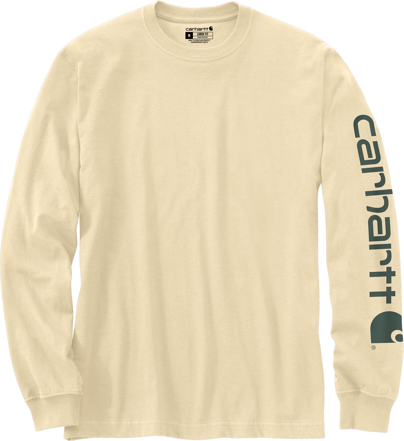 Carhartt Men's Long Sleeve Graphic Logo T-shirt                                                                                  - view number 2