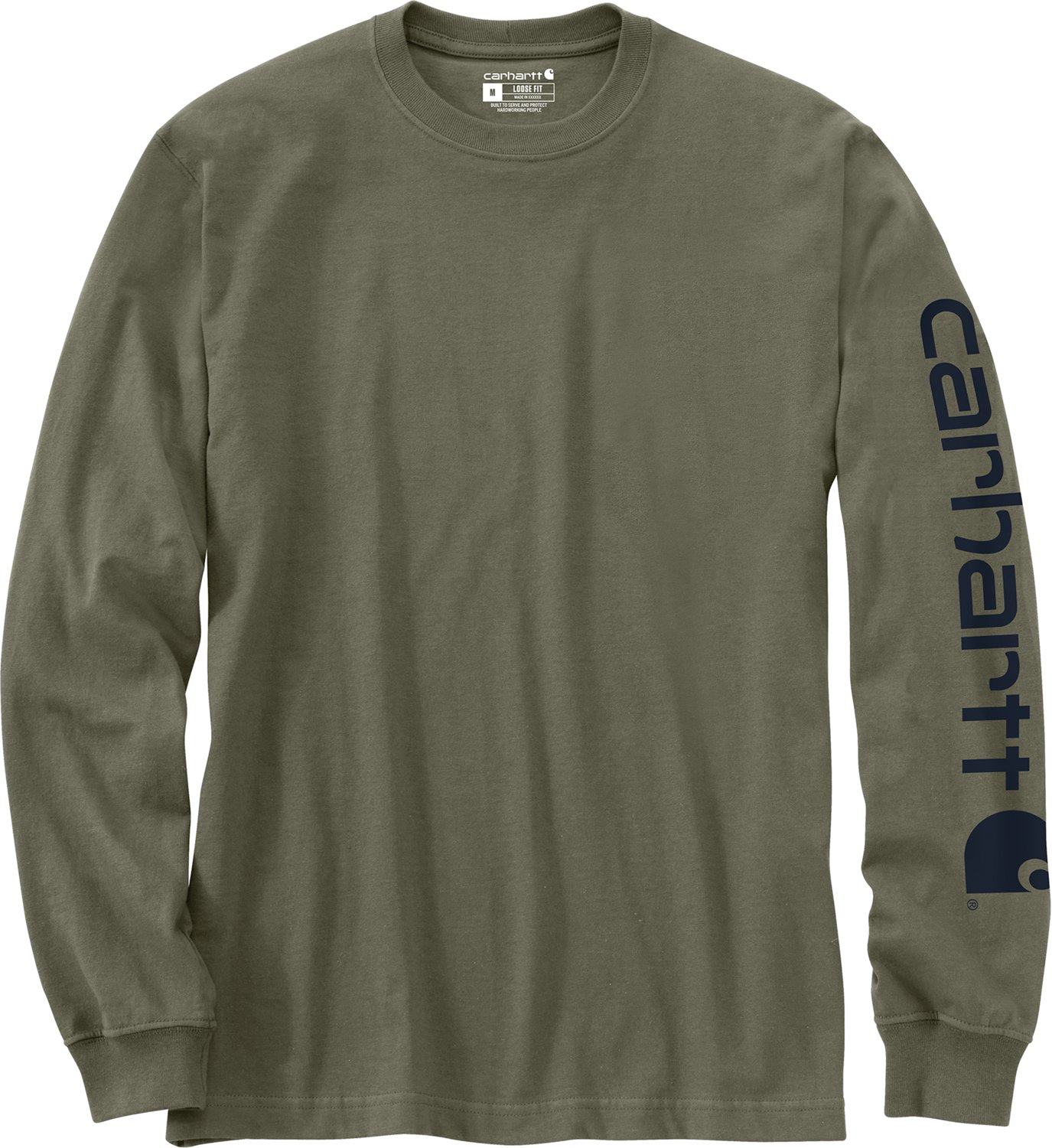 Carhartt Men's Long Sleeve Graphic Logo T-shirt                                                                                  - view number 2