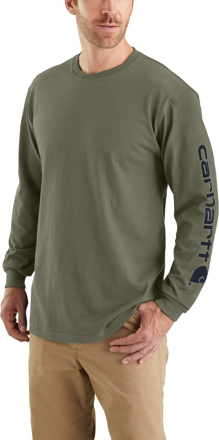 Carhartt Men's Long Sleeve Graphic Logo T-shirt
