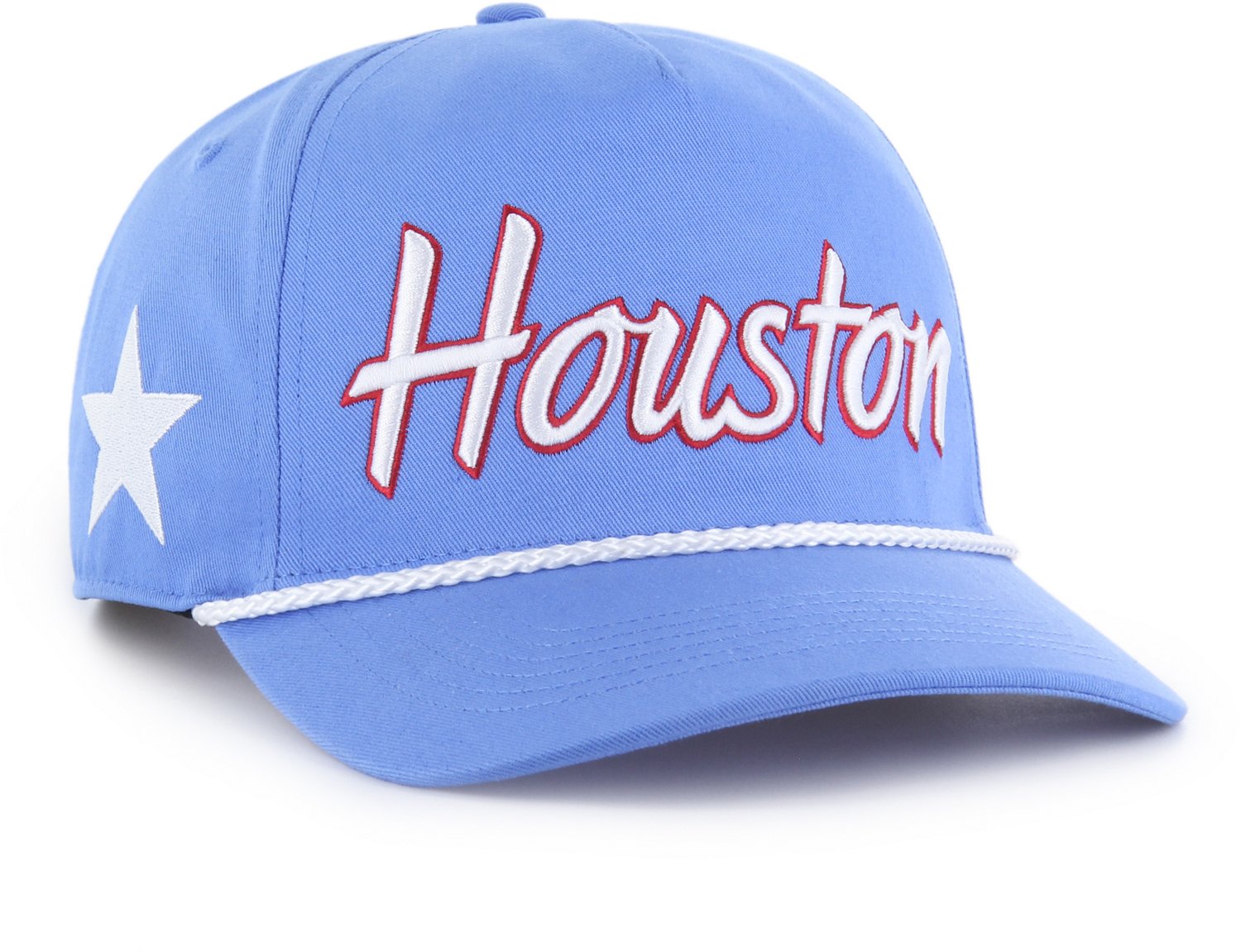 47 University of Houston Blue School Script Overhand Hitch with Rope Cap - view number 2