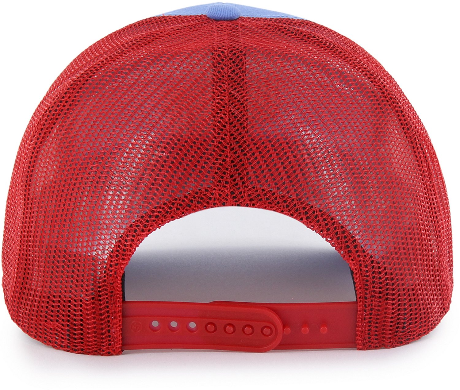 47 University of Houston Blue Primary Logo with Side Star Trucker Cap - view number 4