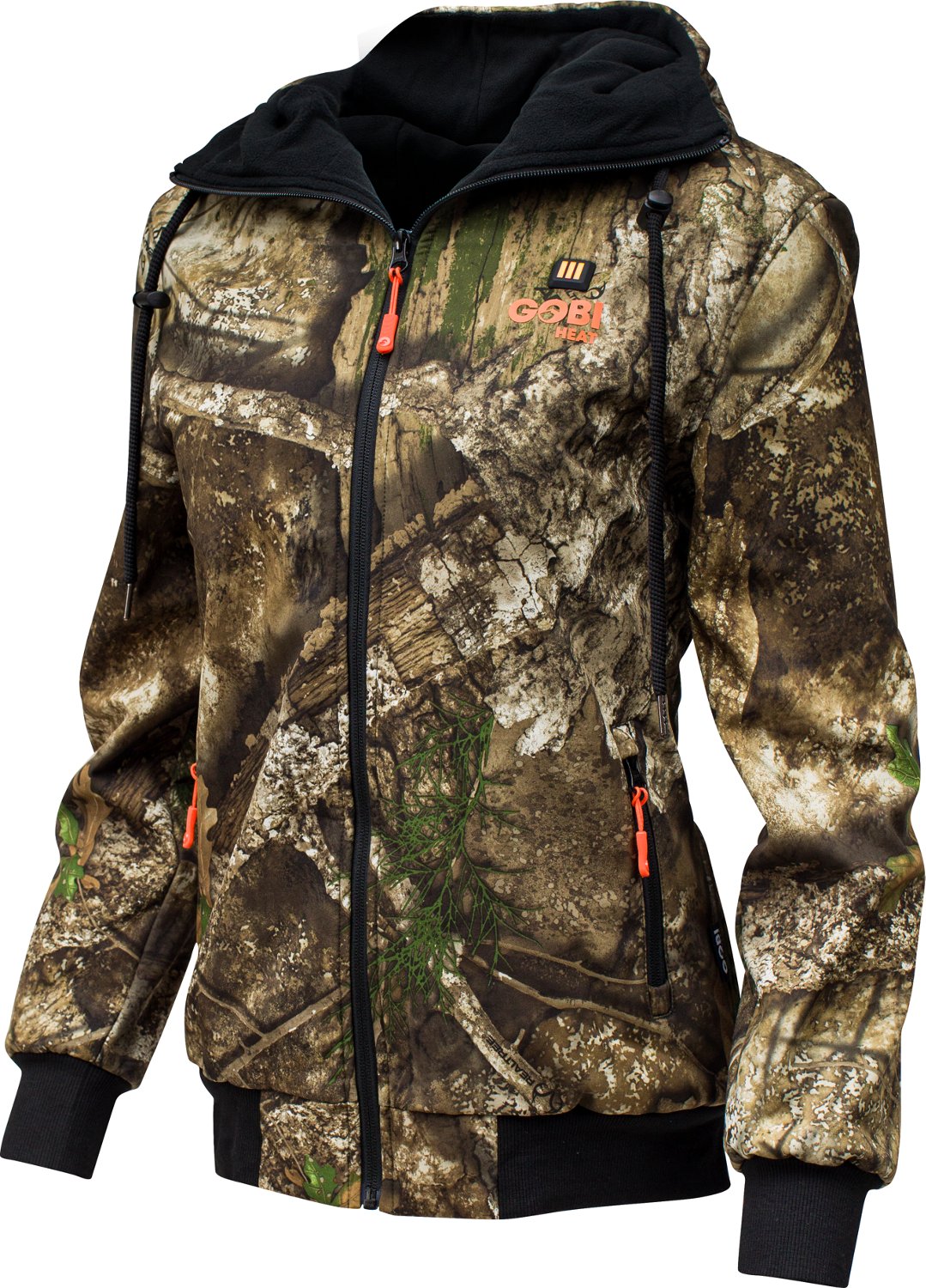 Gobi Heat Women’s Shadow 3-Zone Heated Hunting Hoodie Jacket                                                                   - view number 5