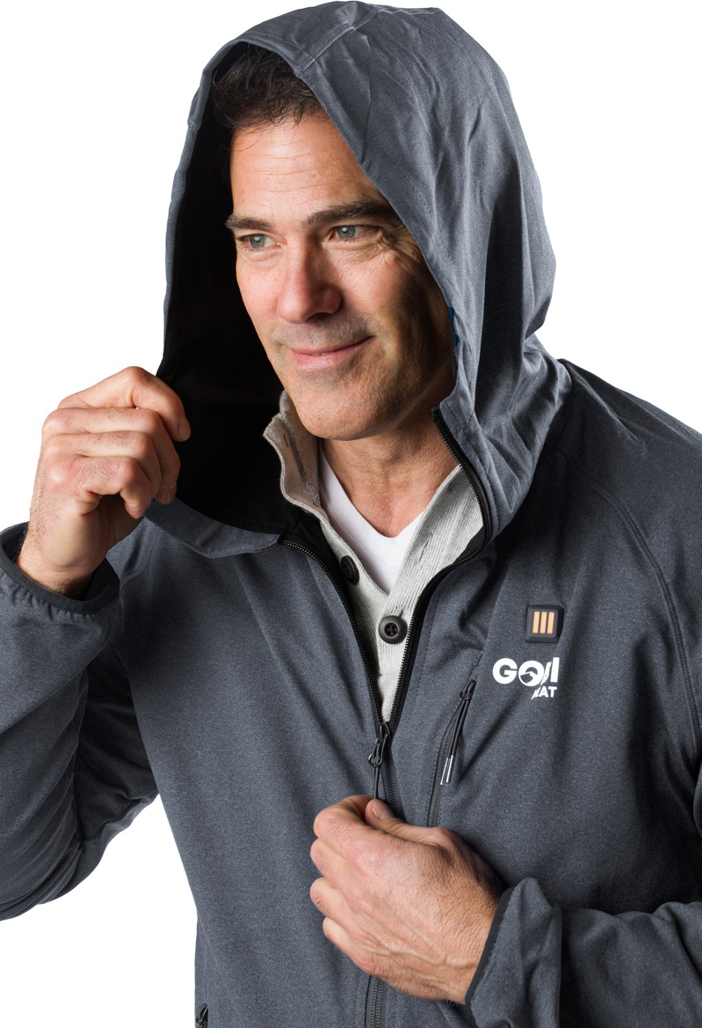 Gobi Heat Men's Apex 3-Zone Heated Hoodie Jacket - view number 4