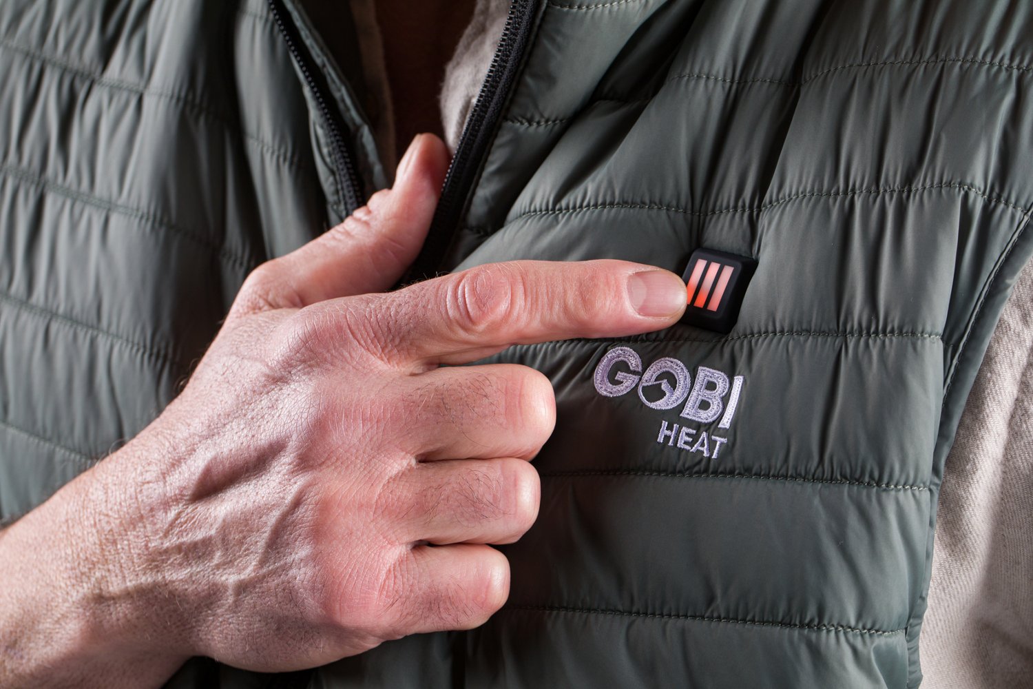 Gobi Heat Men's Dune 3-Zone Heated Vest - view number 3