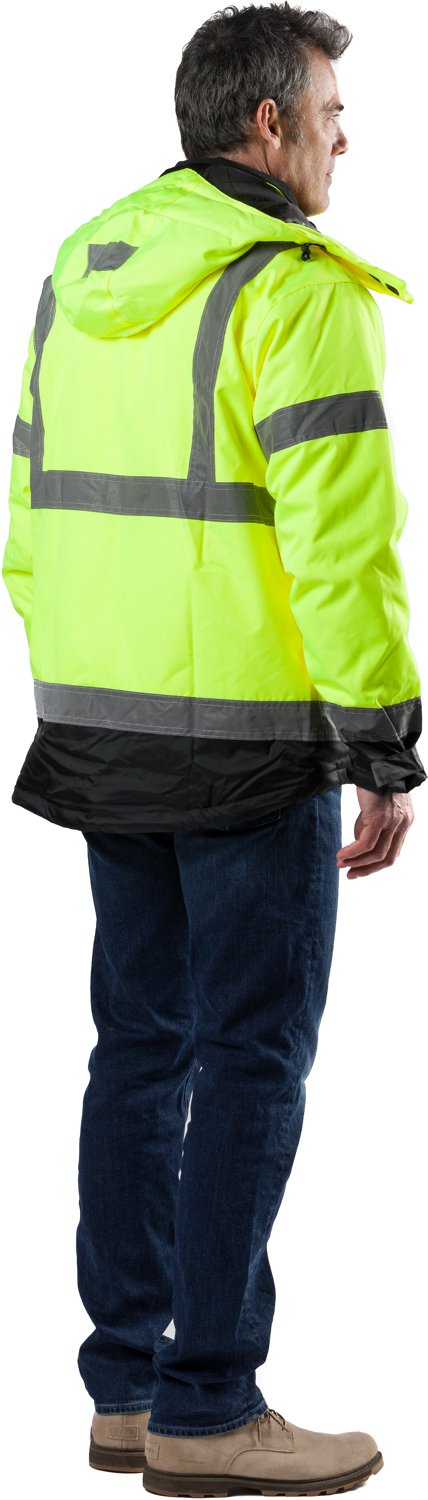 Gobi Heat Men's Flash 5-Zone Heated Hi Vis Jacket - view number 2