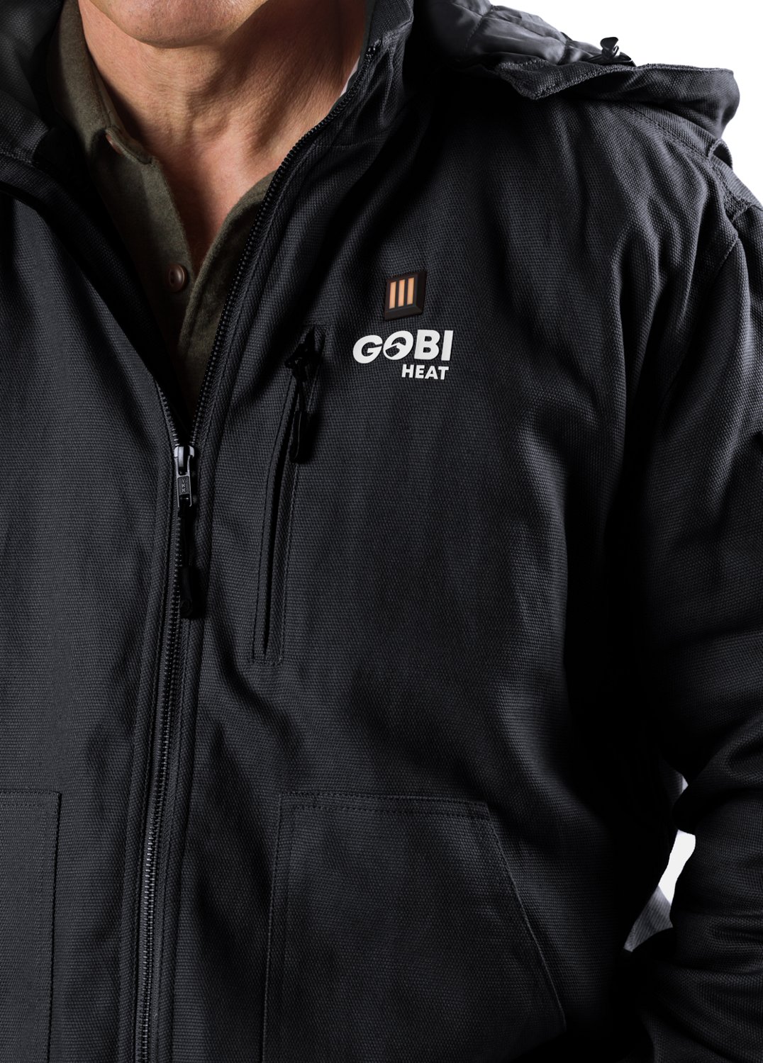 Gobi Heat Men's Grit 5-Zone Heated Jacket - view number 3