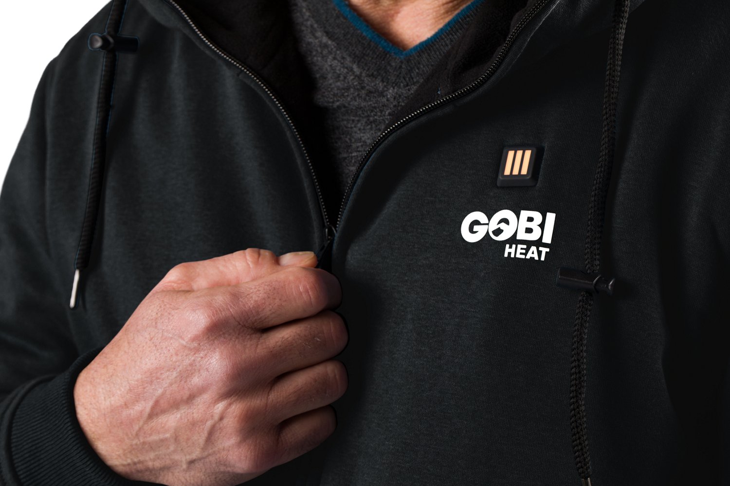 Gobi Heat Men's Ridge 3-Zone Heated Hoodie - view number 4