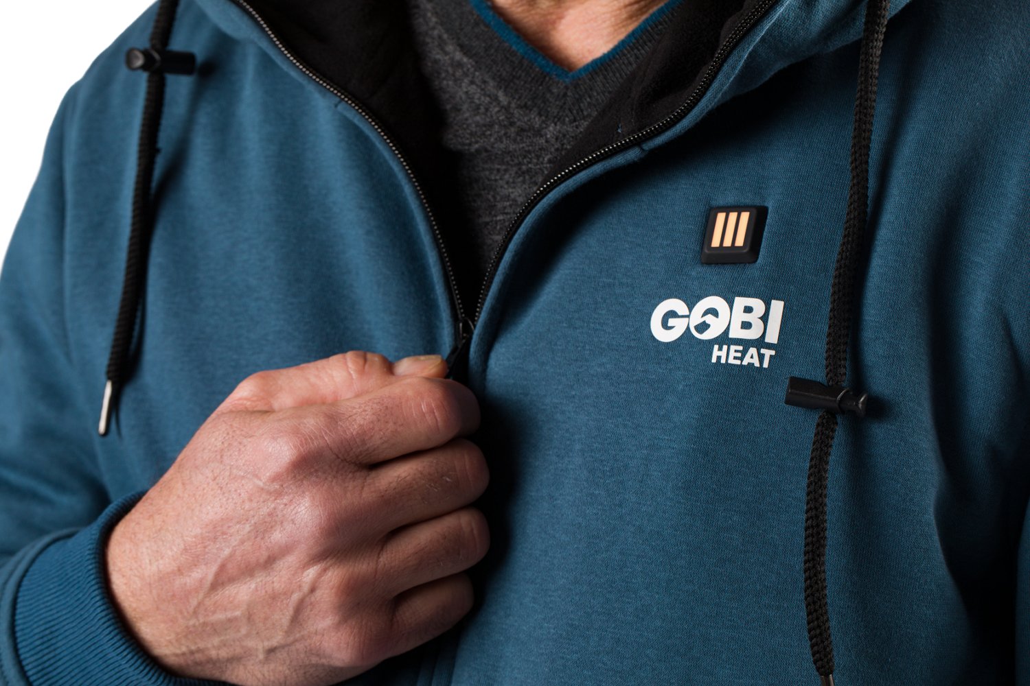 Gobi Heat Men's Ridge 3-Zone Heated Hoodie - view number 4