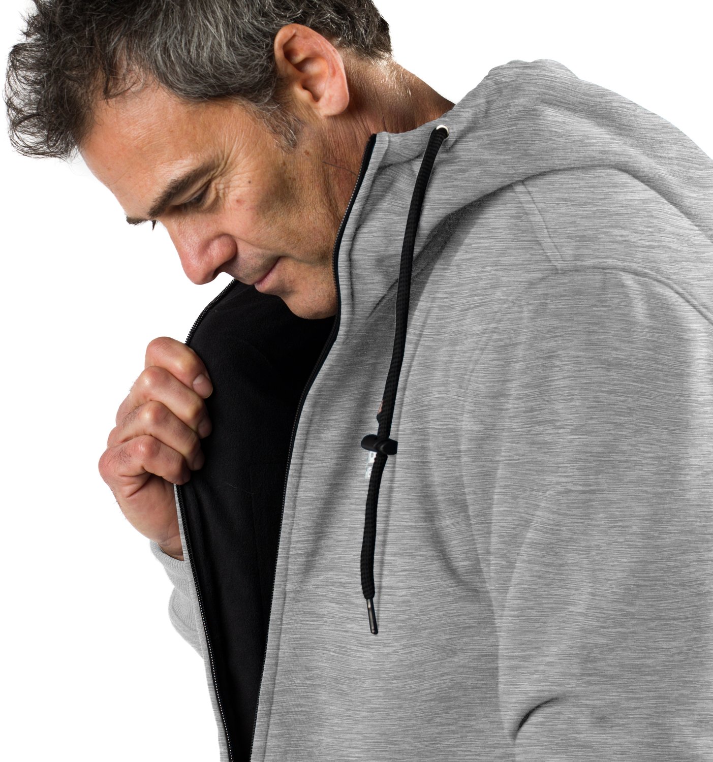 Gobi Heat Men's Ridge 3-Zone Heated Hoodie - view number 5