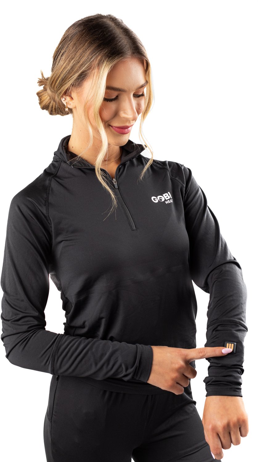 Gobi Heat Women's Basecamp Heated Baselayer Shirt - view number 3