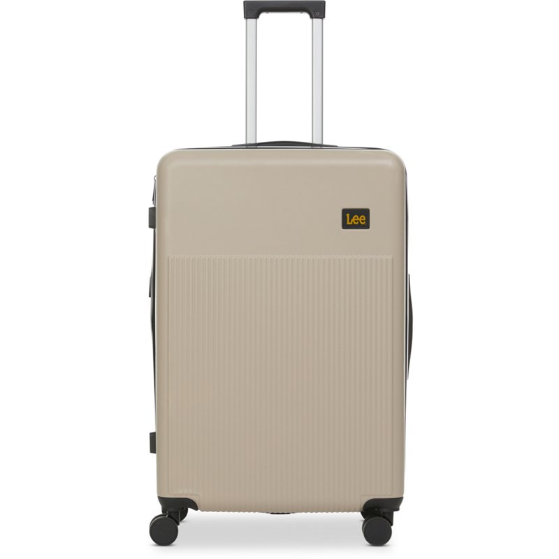 Lee 28 in Hard Side Checked Bag Luggage Khaki - Lanyards at Academy Sports