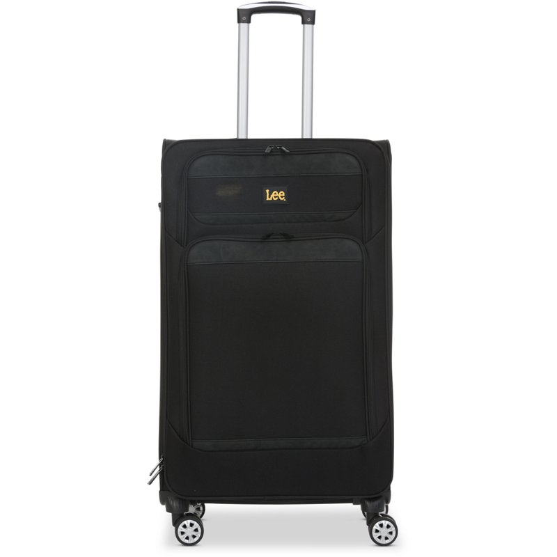 Lee 28 in Soft Side Rolling Luggage Black - Lanyards at Academy Sports