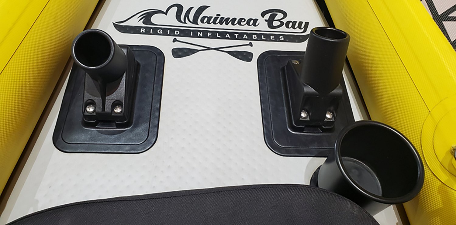 Waimea Bay Firewater 9.5' 1-Seater Rigid Inflatable Kayak