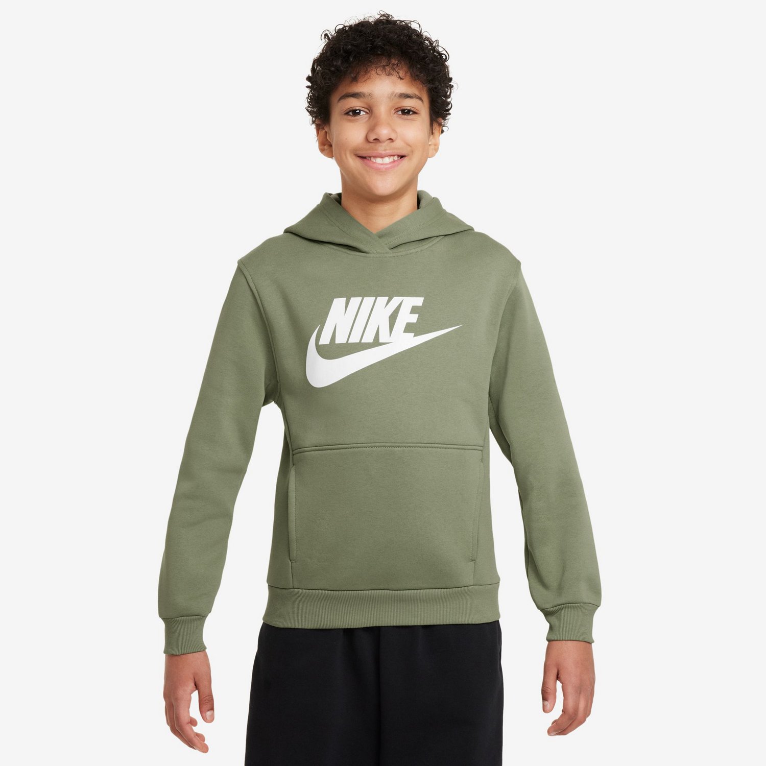 Nike Kids' Sportswear HBR Club Fleece Hoodie - view number 1