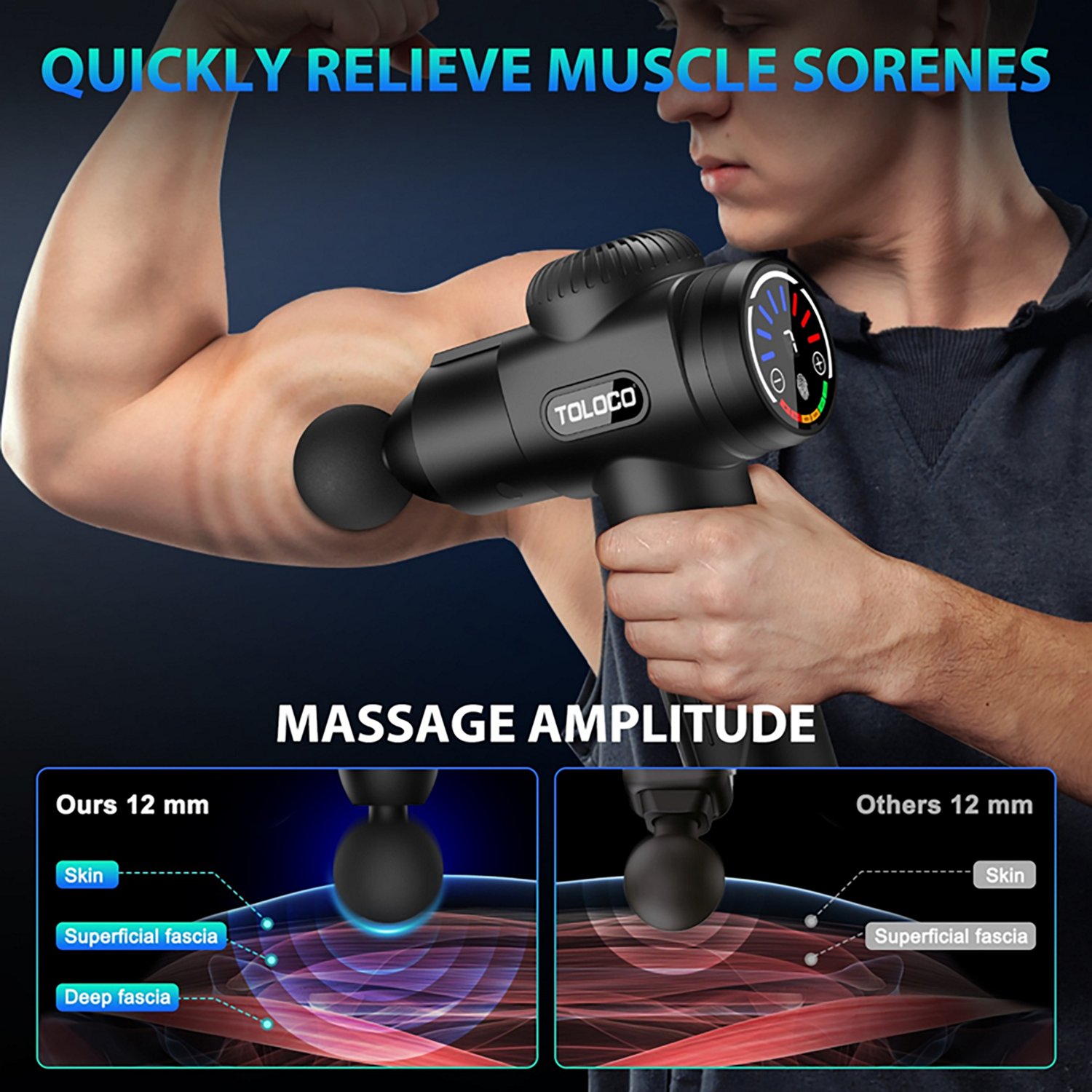 TOLOCO Massage Gun                                                                                                               - view number 6
