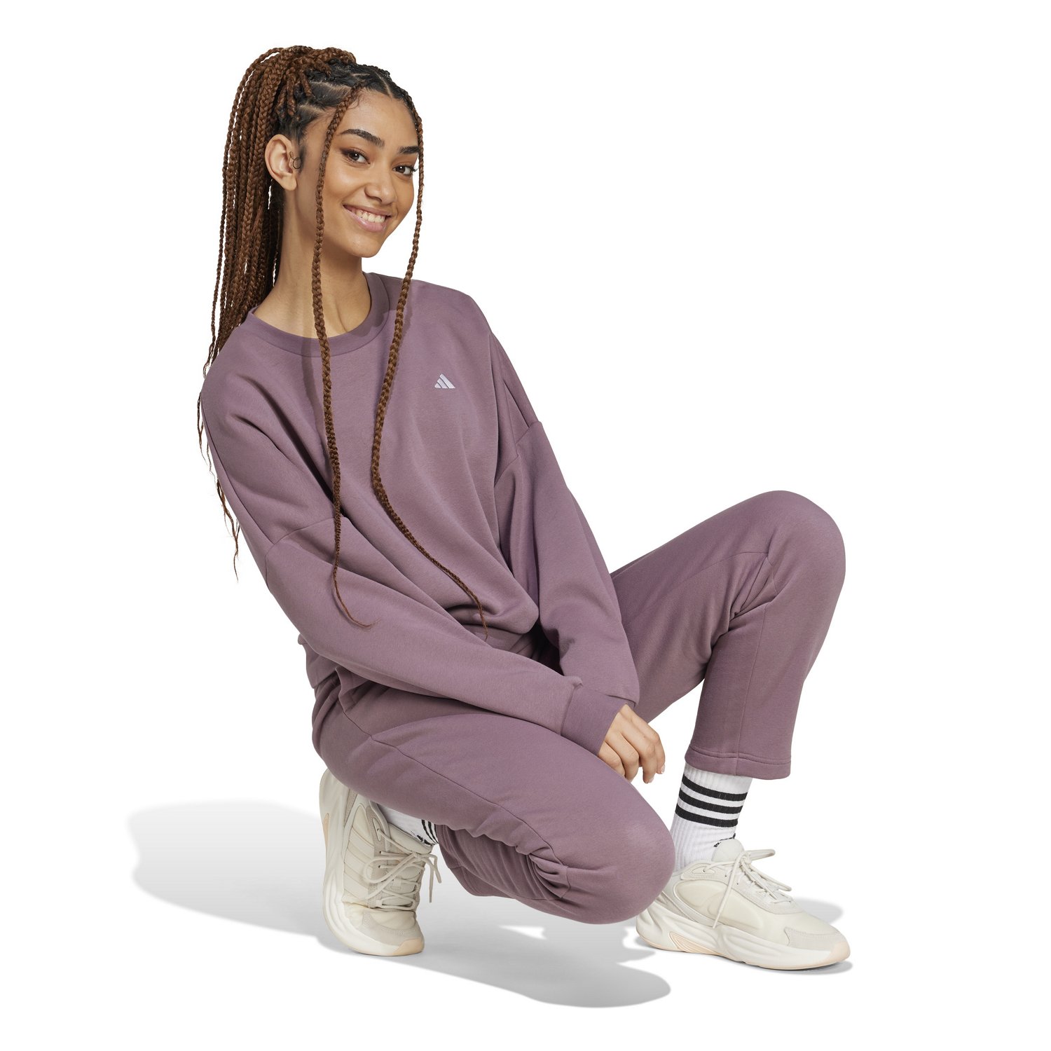 adidas Women's Essentials Feel Cozy Sweatshirt - view number 5